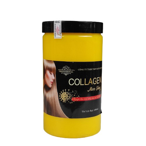 Kem ủ tóc Collagen men sống Hưng Thịnh THT 1000ml