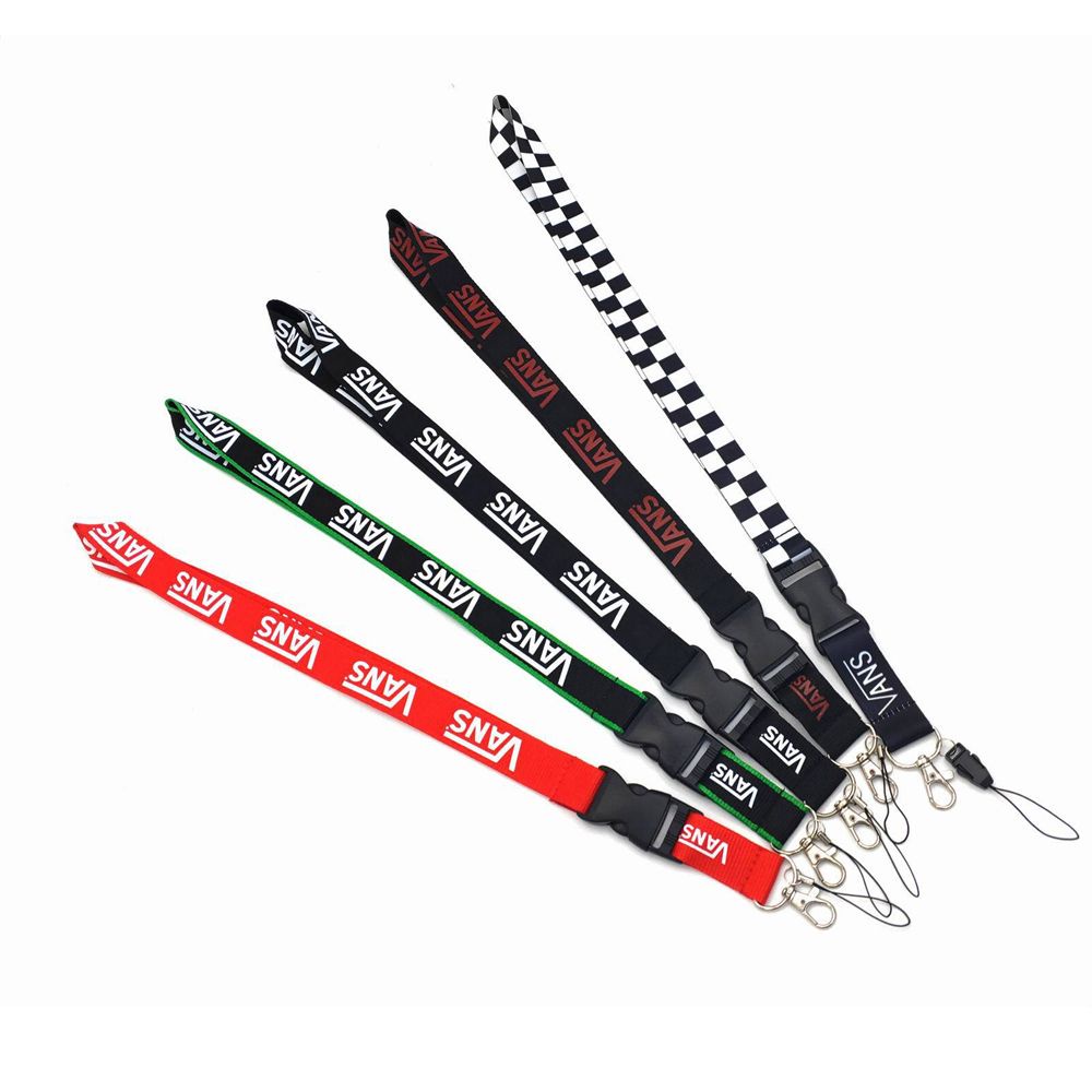 Dây Đeo Thẻ Tên / Điện Thoại / Thẻ Tên / Chìa Khóa Chống Thất Lạc Siêu Bền In Logo Vans