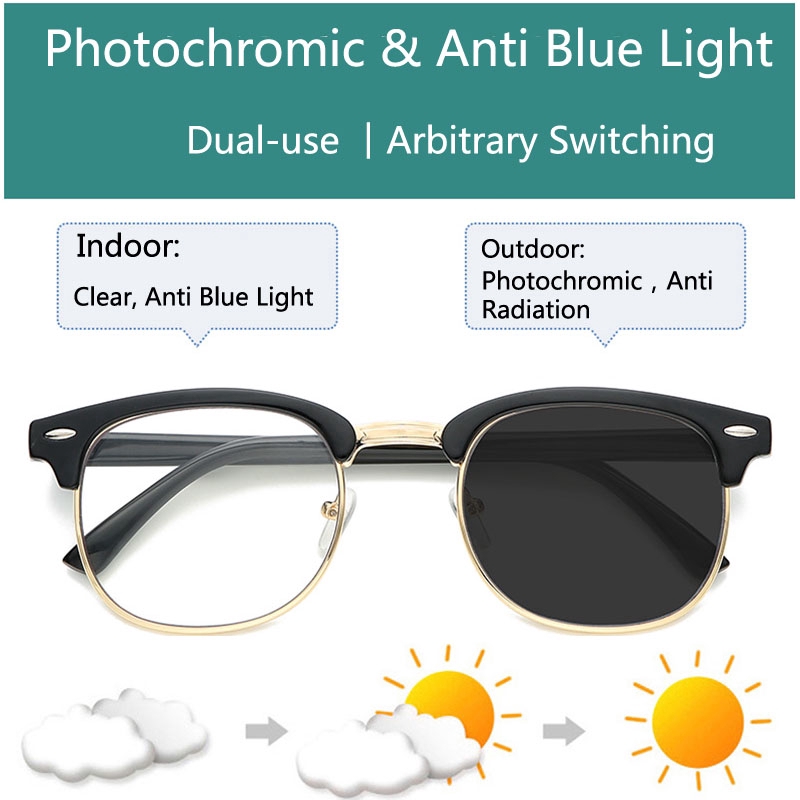 Kính Mát Chống Ánh Sáng Xanh Cho Nam Và Nữ