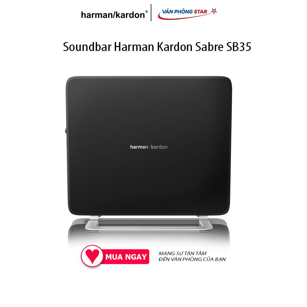 Dàn âm thanh Soundbar Harman Kardon Sabre SB35 chính hãng kết nối HDMI, HDMI (ARC, CEC), Bluetooth 20Wx4 + 15Wx4