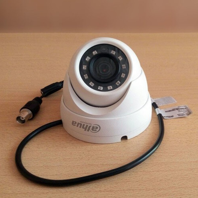 CAMERA DAHUA HAC-HDW 1200MP-S5 2M 1080P bán cầu Lắp cho đầu ghi XVR 5104HS-X1 XVR 5108HS-X1 - Chính hãng Tem DSS BH24TH