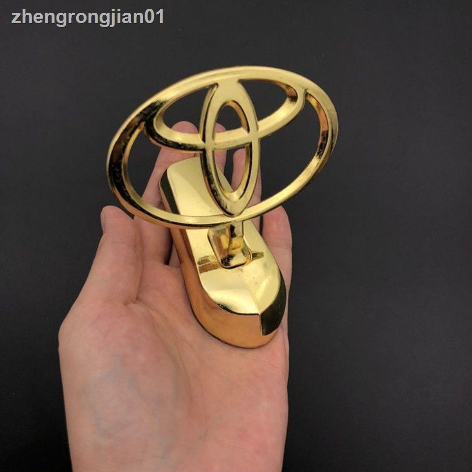 ✧✺◈Logo Kim Loại Ba Chiều Trang Trí Mui Xe Hơi toyota