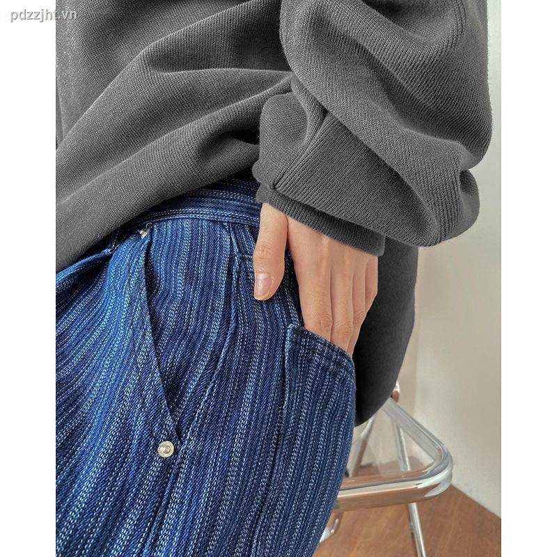 Quần Jeans Dài Lưng Cao Ống Rộng Thời Trang Cho Nữ | BigBuy360 - bigbuy360.vn