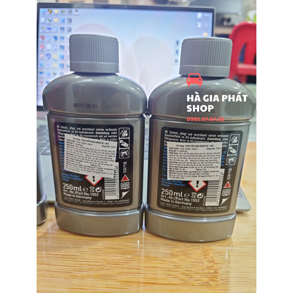 Dung Dịch Phục Hồi Nhựa Đen 3M-Bondo Restore Black