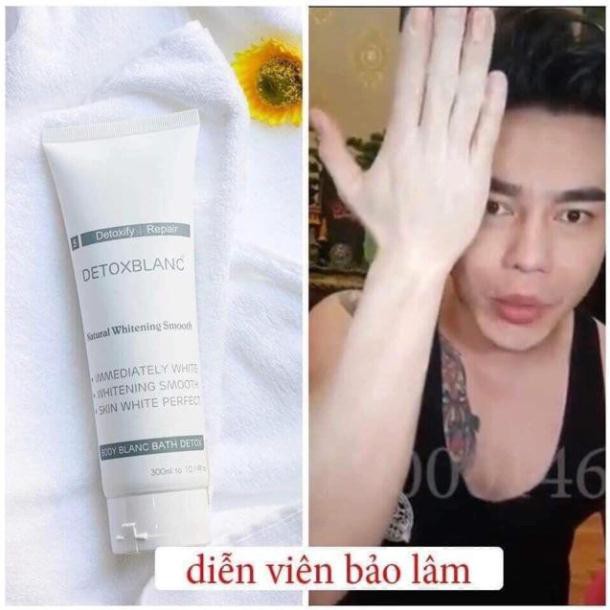 Cb 🎀 SỮA TẮM THẢI ĐỘC TRẮNG DA DETOX BLANC san pham