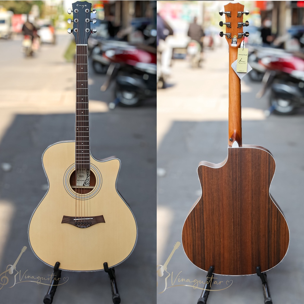 Đàn Guitar Acoustic ENYA EAG40 Chính Hãng - Tặng Bao Và Phụ Kiện