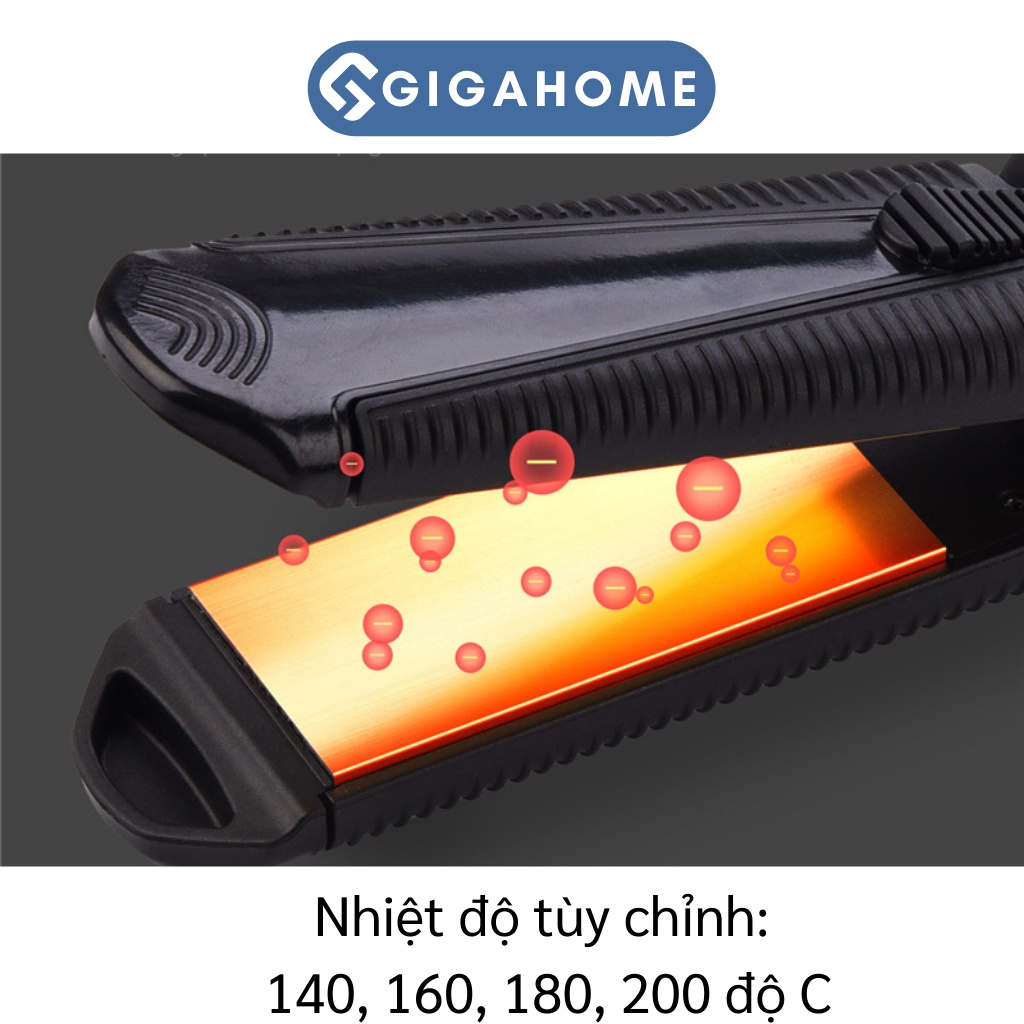 Máy Bấm Xù, Duỗi, Uốn Tóc Chuyên Dụng GIGAHOME Chỉnh Nhiệt Cao Cấp 9017