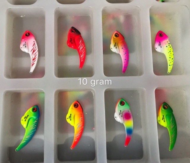 Combo cá sắt (6 con) 10gram Lưỡi BKK 4X số 8 (12 cái)