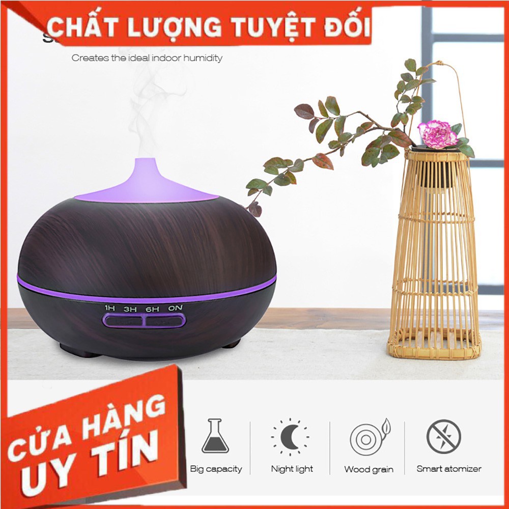 Máy khuếch tán xông tinh dầu phun sương bí ngô lớn 550ml tại Thegioidangoai
