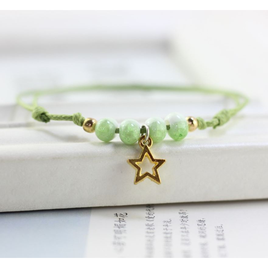 Lắc chân gốm ngôi sao 4 hạt | BigBuy360 - bigbuy360.vn