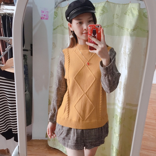 Váy len pha dạ mềm (heomin)