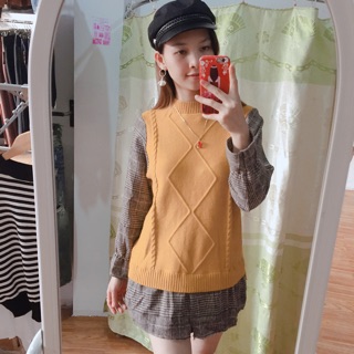 Váy len pha dạ mềm