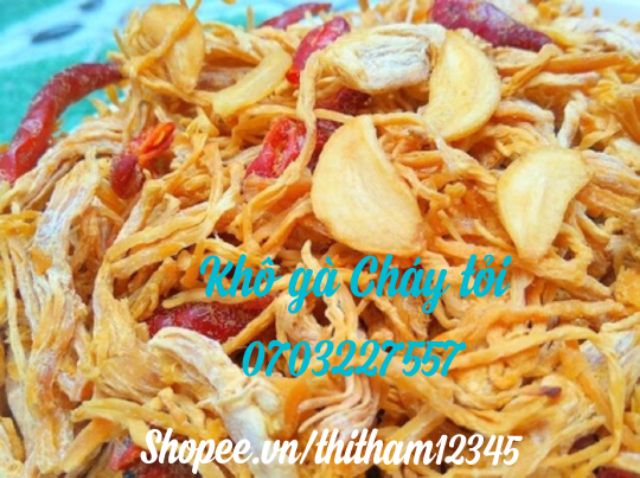 ( MIỄN SHIP Ở HCM) 1KG Khô gà cháy tỏi/ bơ tỏi/ ăn liền, nhà làm siêu ngon, siêu rẻ, chất lượng( dạo/ chất/ ăn vặt) | BigBuy360 - bigbuy360.vn