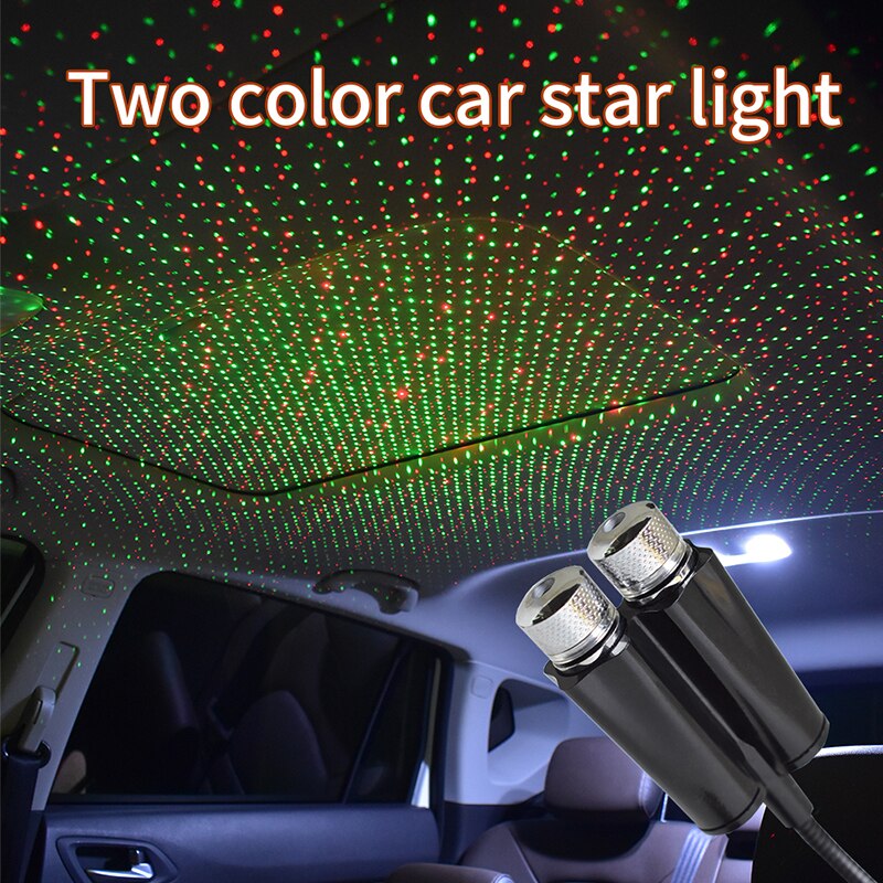 Đèn chiếu sáng trên ô tô Đèn chiếu sáng ô tô Nội thất ô tô Đèn chiếu sao Đa năng 360 Xoay vòng có thể điều chỉnh ban đêm Phụ kiện đèn thiên hà xung quanh