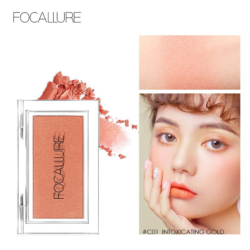 Phấn trang điểm má hồng FOCALLURE dạng nén 38g