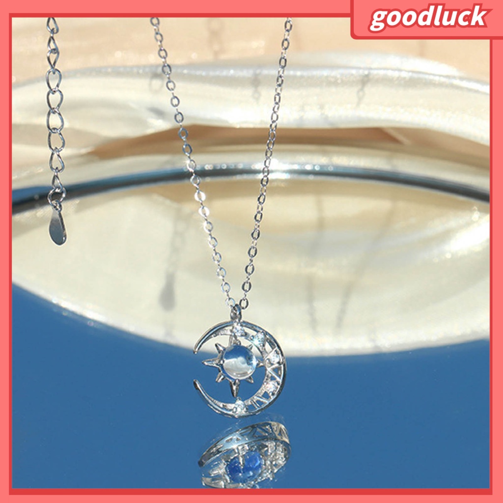 Vòng cổ Mặt Trăng Lưỡi Liềm Hợp Kim