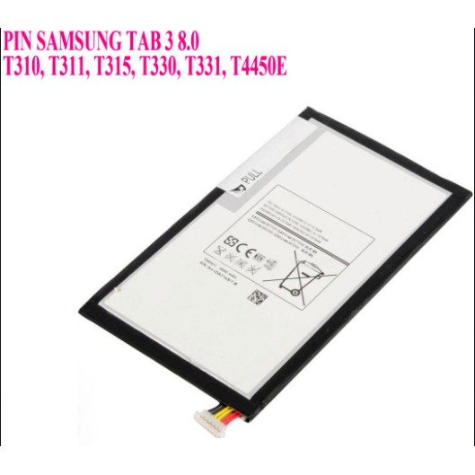 Pin Samsung Tab T311 / T310 / Tab 3 (MAN HINH 8.0)