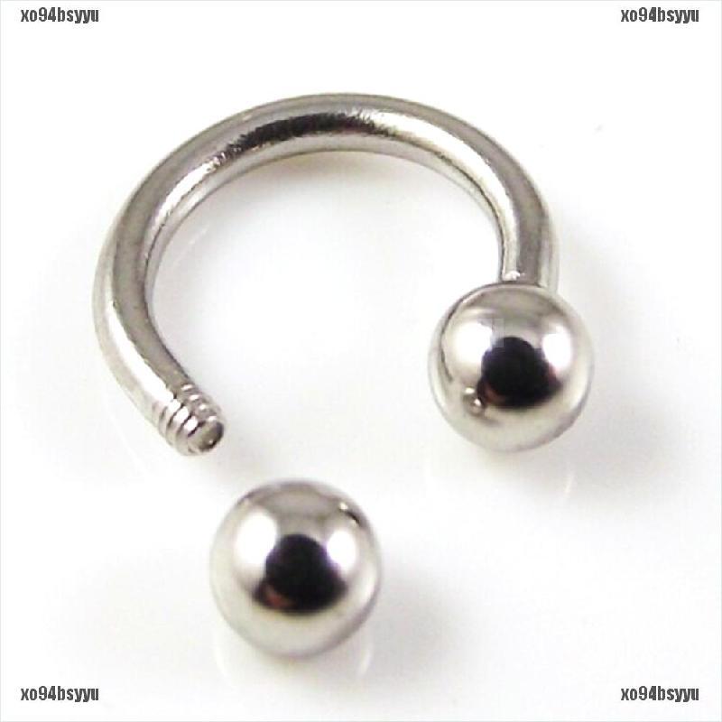 1 Khuyên Xỏ Mũi / Môi / Tai / Mũi Giả xo94bsyyu