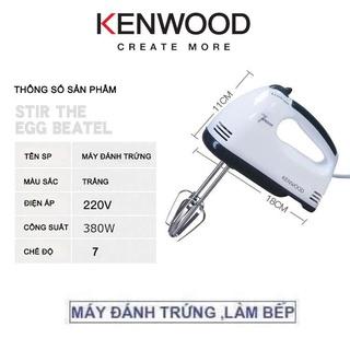 [Hàng Chính Hãng] Máy Đánh Trứng Cầm Tay 380W Kenwood 7 Cấp Độ - Tặng Kèm Que Đánh Và Đồ Tách Lòng Đổ Trứng