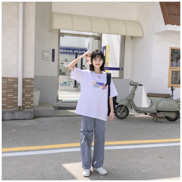 Áo thun nam nữ form rộng tay lỡ thời trang 4YOUNG ATTL06 | BigBuy360 - bigbuy360.vn