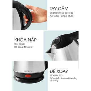 Ấm siêu tốc Sato ST688 1.8L