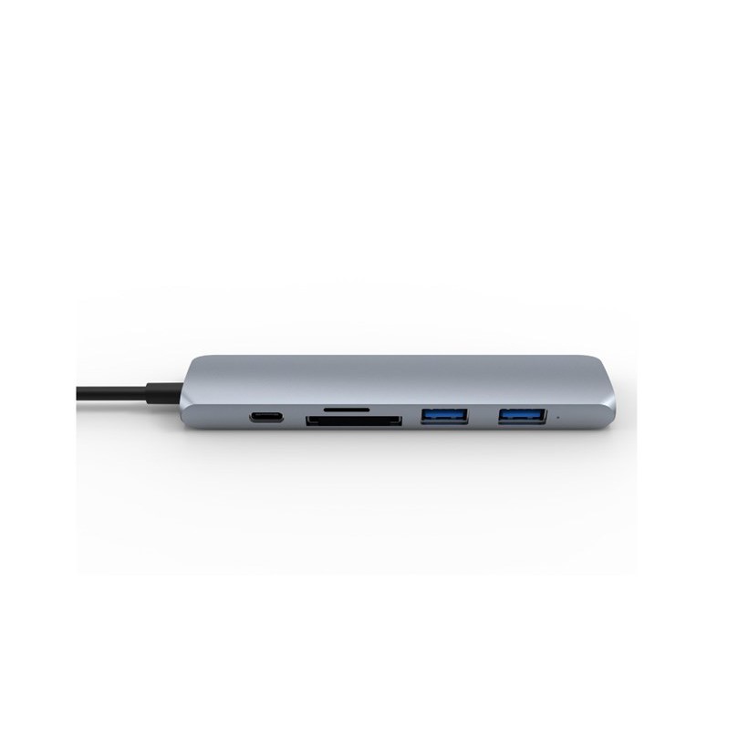 Cổng Chuyển Hyperdrive (Bar 6 In 1 )USB-C Hub For Macbook, Ipad Pro 2018, PC & Devices  (HD22E)