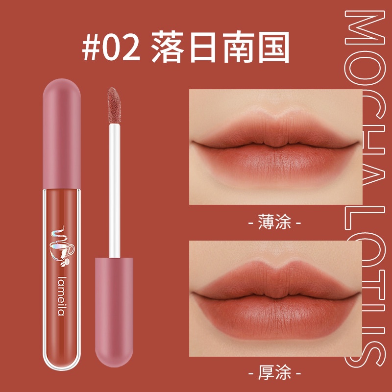 Son lì Lameila mềm mịn như nhung chống thấm nước chống khô môi lâu trôi A240