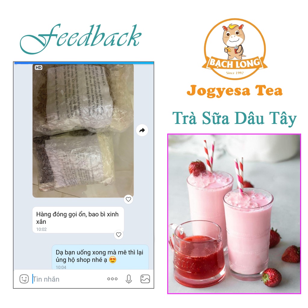 Trà Sữa Trân Châu Tự Pha Tại Nhà Vị Dâu Tây Ngon Rẻ | BigBuy360 - bigbuy360.vn