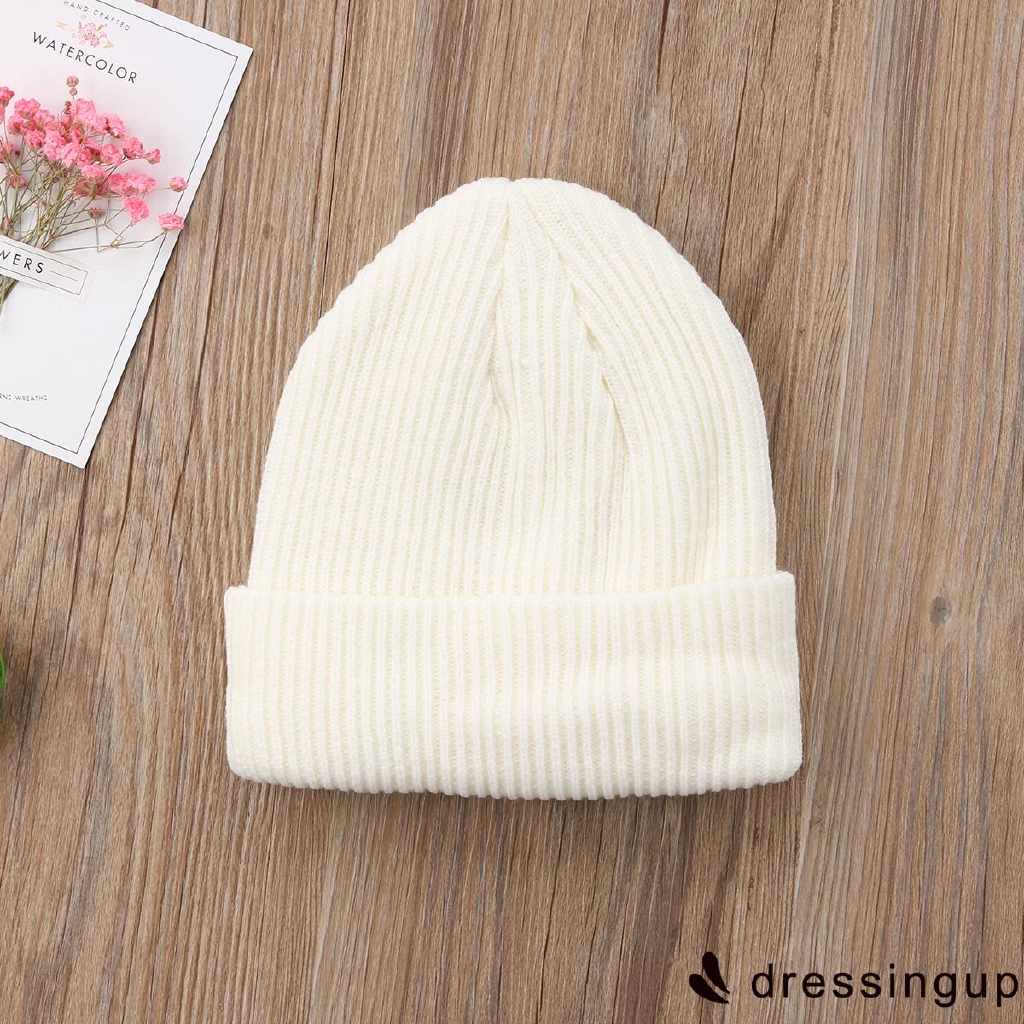 DRESSINGUP-Nón len trượt tuyết 4 màu thời trang mùa đông
