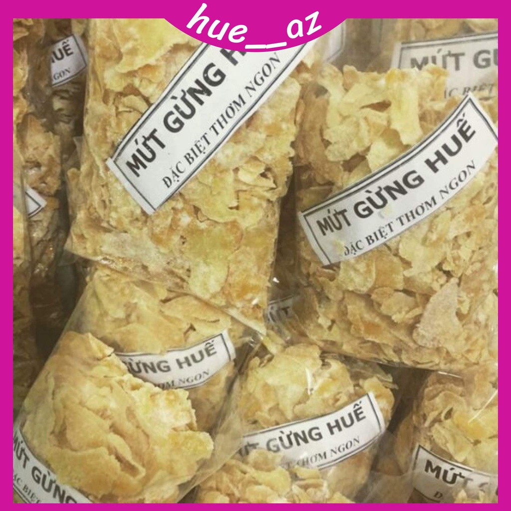 500g mứt gừng Huế nhà làm thơm ngon