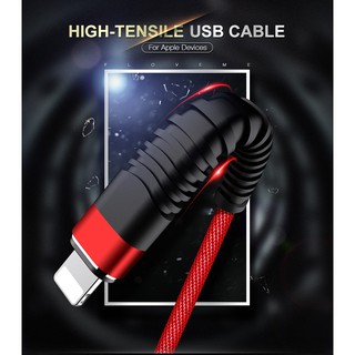 Cáp Sạc Cổng Micro Usb Dạng Dây Dù Cho Ios Android