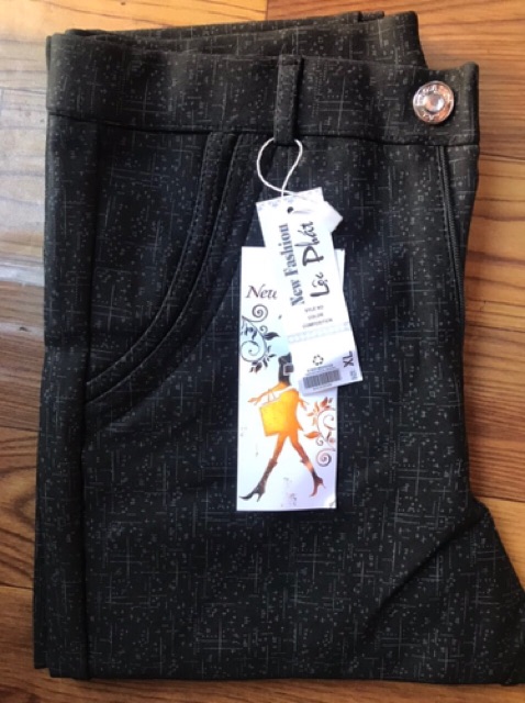 Quần Tây cotton dày 4c