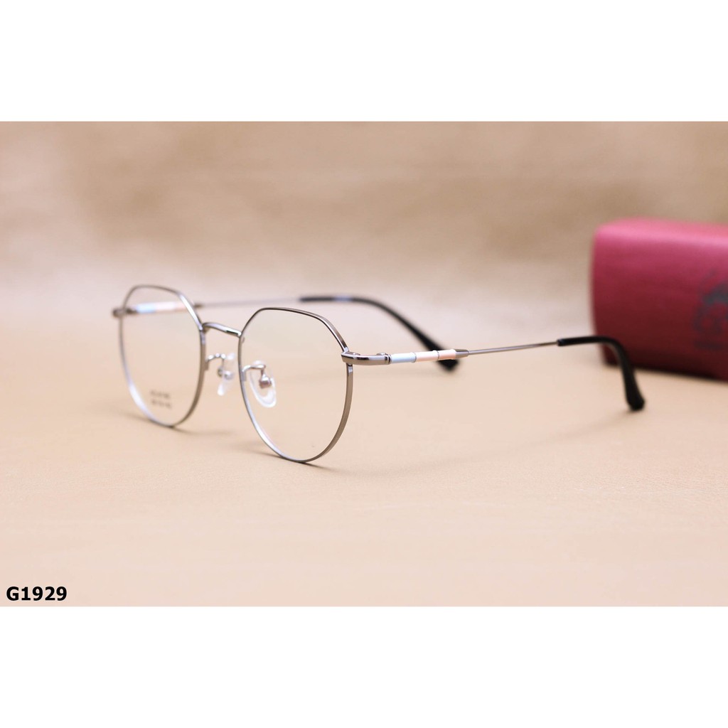 Gọng Kính Cận Hợp Kim Shady Unisex G1929 (Nhiều Màu)