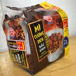 Combo 5 Gói Mì Tương Đen Bắc Kinh Ottogi 135g