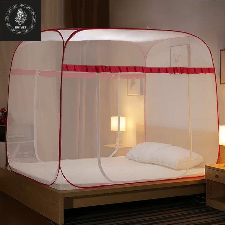 MÀN CHỤP TỰ BUNG ĐỈNH VUÔNG CAO CẤP KHÔNG VIỀN VẢI