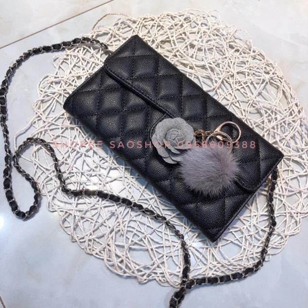 Ví cầm tay có dây đeo chéo cực xinh túi xách mini có dây đeo chéo cực xinh chất da mềm mại dễ thương