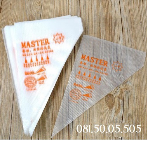 Túi bắt kem 10 chiếc 25,6x26cm