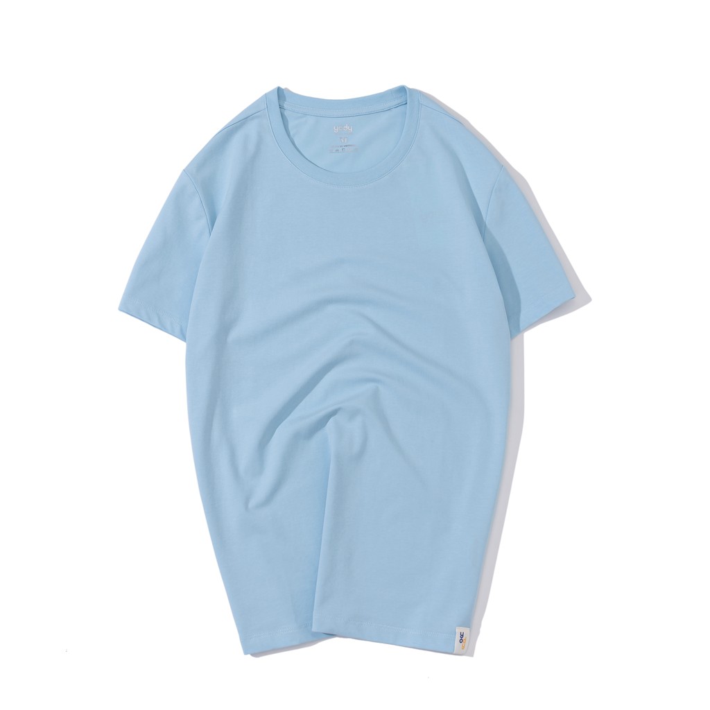 Áo phông nam YODY trơn T-shirt cổ tròn thun chất liệu cotton mềm mại thoáng mát PPM4255 | BigBuy360 - bigbuy360.vn