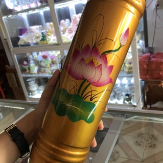 Ống đựng hương ( nhang ) gỗ