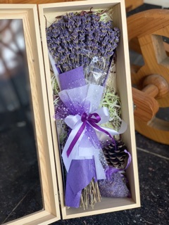 Hộp quà hoa lavender