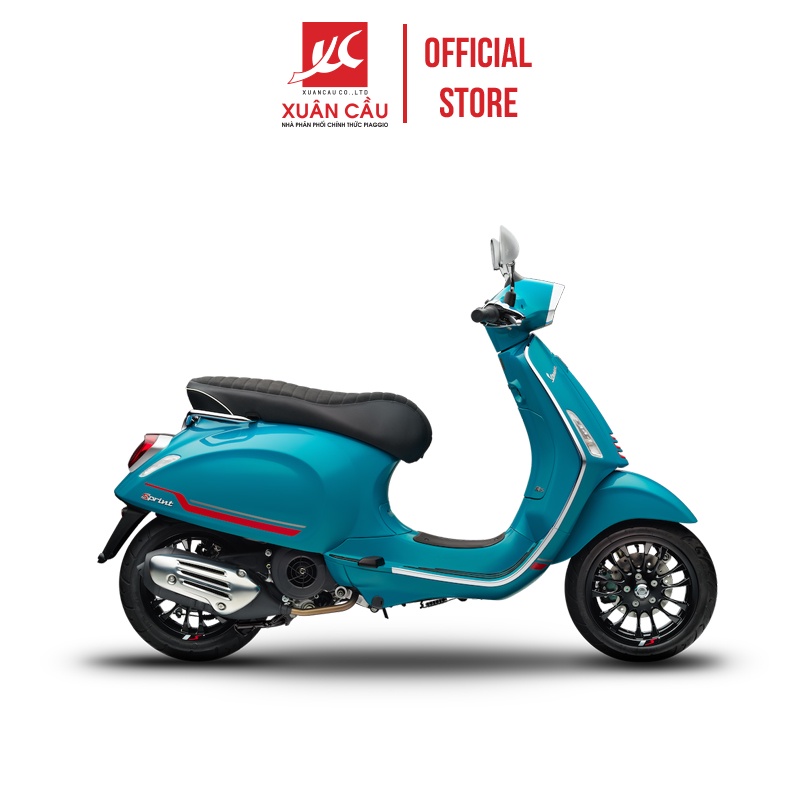 Xe máy Vespa Sprint S ABS 125 iGet Xanh Audace - Mới 100%