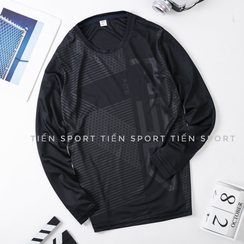 ÁO THUN NAM DÀI TAY- ÁO GIỮ NHIỆT NAM BODY ÉP VÂN