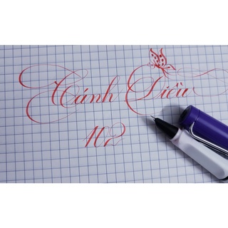Bút Cánh diều 102 , ngòi lá tre thanh đậm, mềm mượt