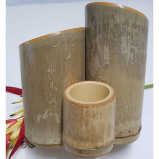Bộ ống tre đựng đũa size lớn