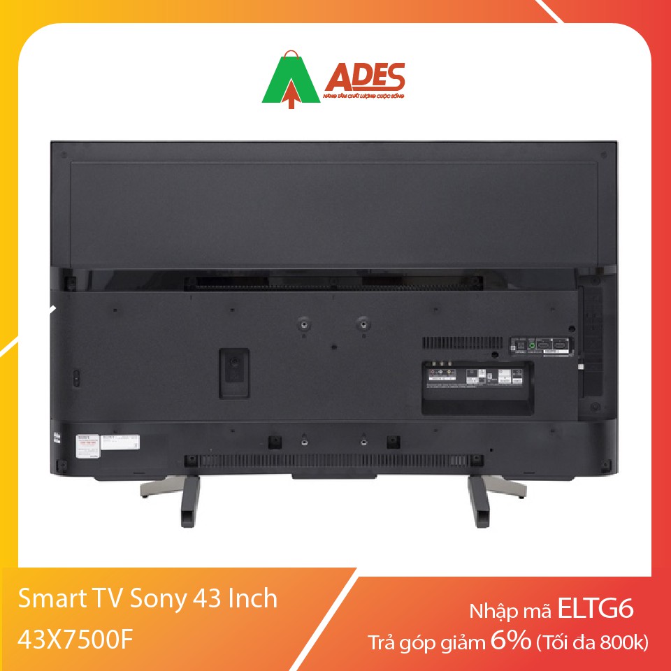 [Mã 154ELSALE2 giảm 7% đơn 300K] Smart TV Sony 43 inch 43x7500f