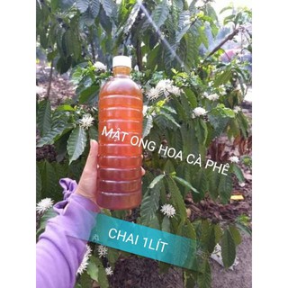 Mật ong hoa cà phê🎆chai 1 lít🎆1.4kg🍯nguyên chất 100%