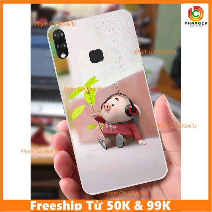 Ốp lưng hình đẹp vsmart joy 2+ dẻo đẹp bền (p5) - Cá Chép, Tulip, Heo Cartoon dẻo