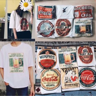 Áo thun vintage - áo thun ulzzang in logo