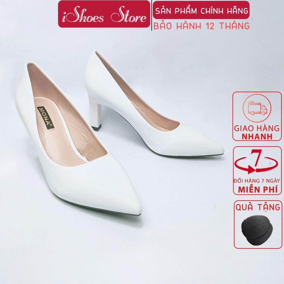Vip Giày cao gót 6cm công sở MONA êm đẹp (form rộng)- D746