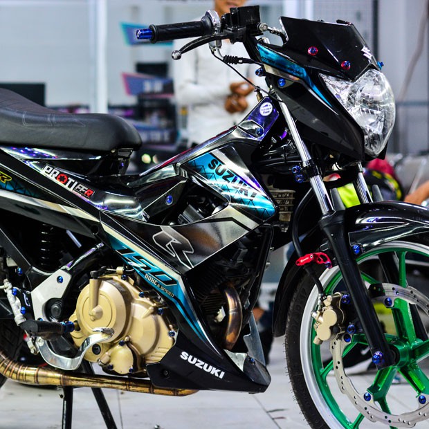 Decal Tem Xe Raider R150